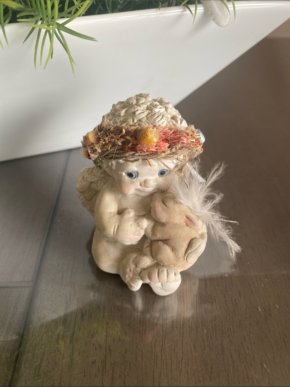 1994 Dreamsicles Bunny and Me Angel Cherub Figurine decoration ornament